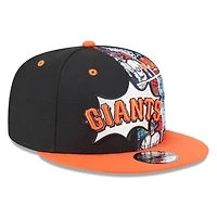 Men's New Era Black/Orange San Francisco Giants 2025 MLB Diamond Hero Edition 9FIFTY Snapback Hat