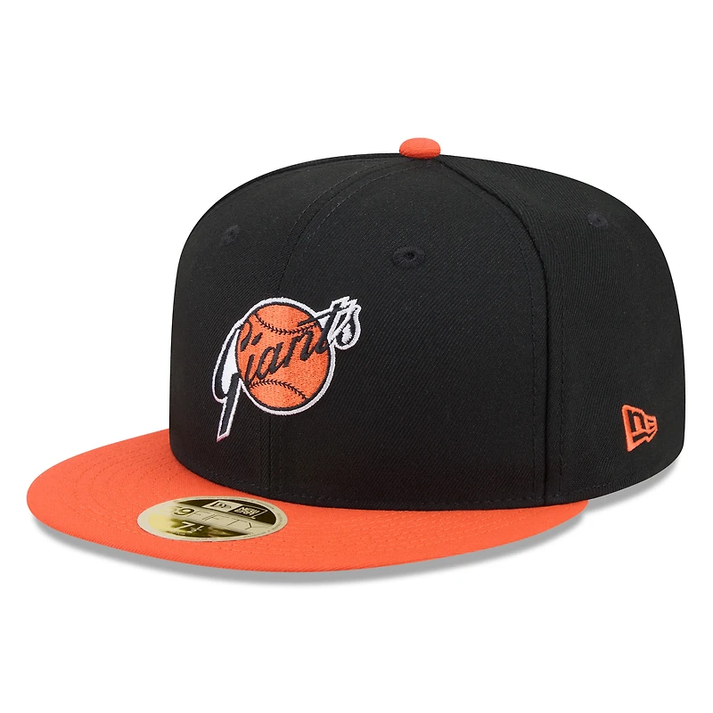 Men's New Era Black/Orange San Francisco Giants 2026 Baseball Hall of Fame 59FIFTY Fitted Hat