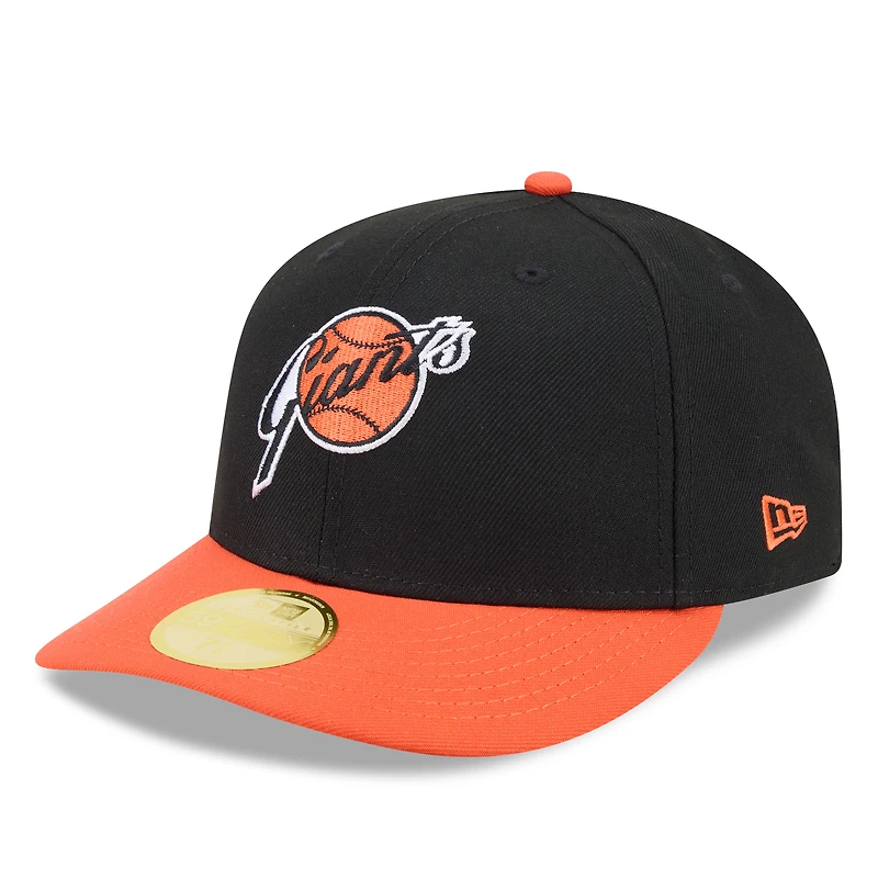 Men's New Era Black/Orange San Francisco Giants 2026 Baseball Hall of Fame 59FIFTY Low Profile Fitted Hat