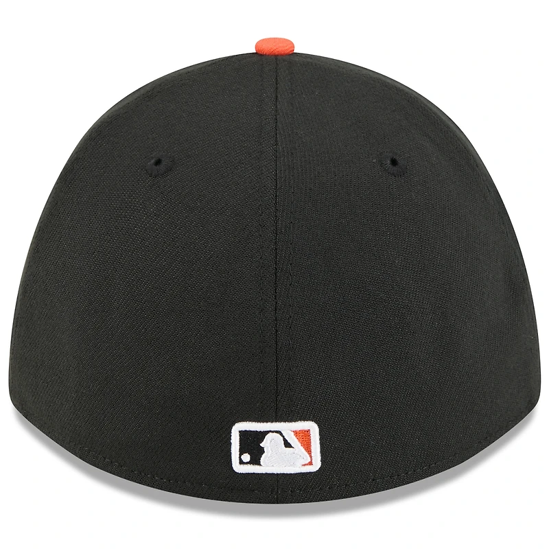Men's New Era Black/Orange San Francisco Giants 2026 Spring Training M-Crown 39THIRTY Flex Hat