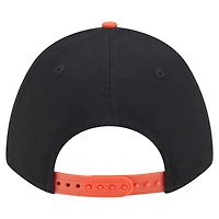 Men's New Era Black/Orange San Francisco Giants Arch 9FORTY A-Frame M-Crown Adjustable Hat