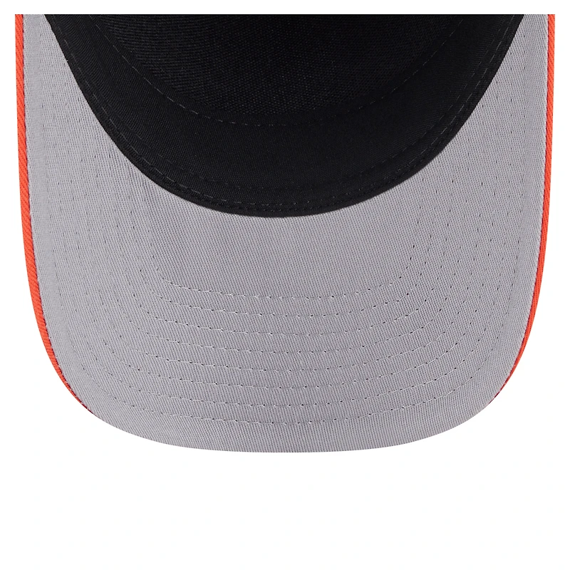 Men's New Era Black/Orange San Francisco Giants Arch 9FORTY A-Frame M-Crown Adjustable Hat