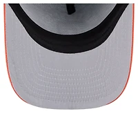 Casquette ajustable New Era 9FIFTY noire et orange San Francisco Giants pour homme