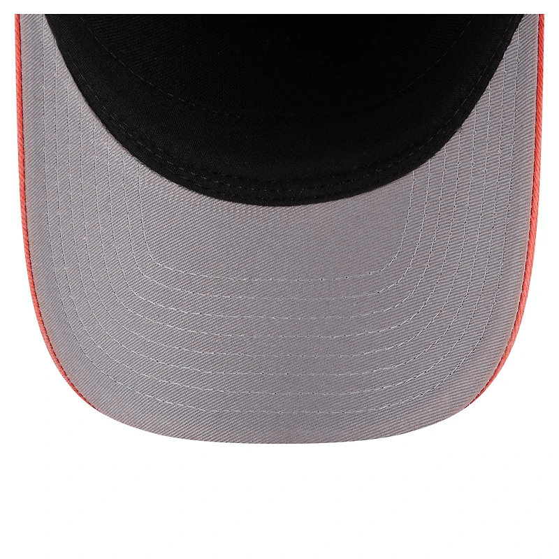 Men's New Era  Black/Orange San Francisco Giants Felt M-Crown 9FORTY Adjustable Hat