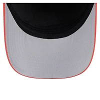 Men's New Era Black/Orange San Francisco Giants Rope M-Crown A-Frame 39THIRTY Flex Hat