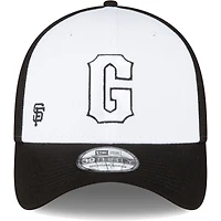 Casquette Flex 39THIRTY pour entraînement au bâton sur le terrain des Giants de San Francisco 2023 New Era homme, noir/blanc