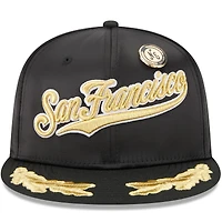 Men's New Era  Black San Francisco Giants 2025 59FIFTY Day Gold Leaf Fitted Hat