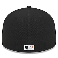 Casquette ajustée 59FIFTY à profil bas pour hommes des Giants de San Francisco 2024 New Era, noire