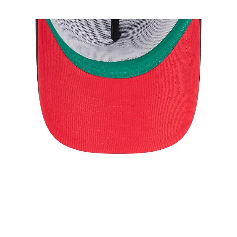 Casquette camionneur ajustable New Era noire 9FORTY Big League Chew des Giants de San Francisco 2025 pour homme