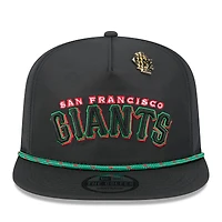 Men's New Era  Black San Francisco Giants 2025 Big League Chew Golfer Snapback Hat