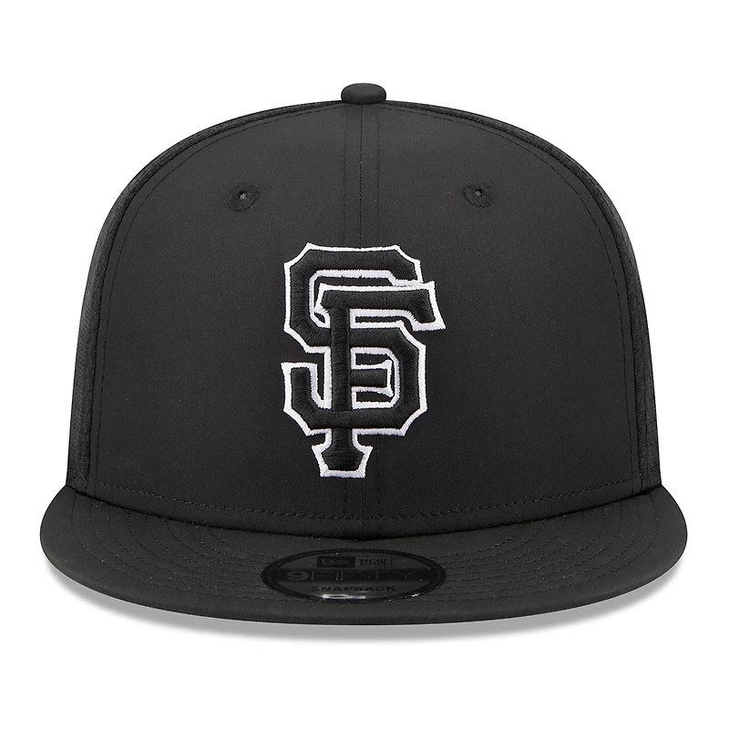 Men's New Era Black San Francisco Giants 2026 Batting Practice 9FIFTY Snapback Hat