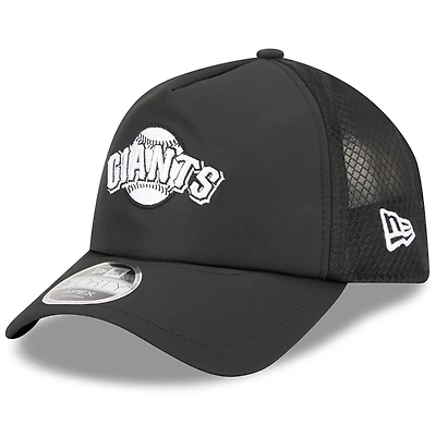 Casquette ajustable New Era noire San Francisco Giants 2026, modèle alternatif d'entraînement au bâton