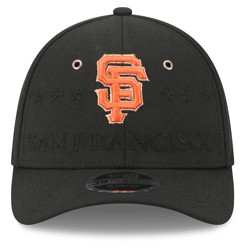 Men's New Era Black San Francisco Giants 2026 MLB All-Star Game 39THIRTY Flex Hat