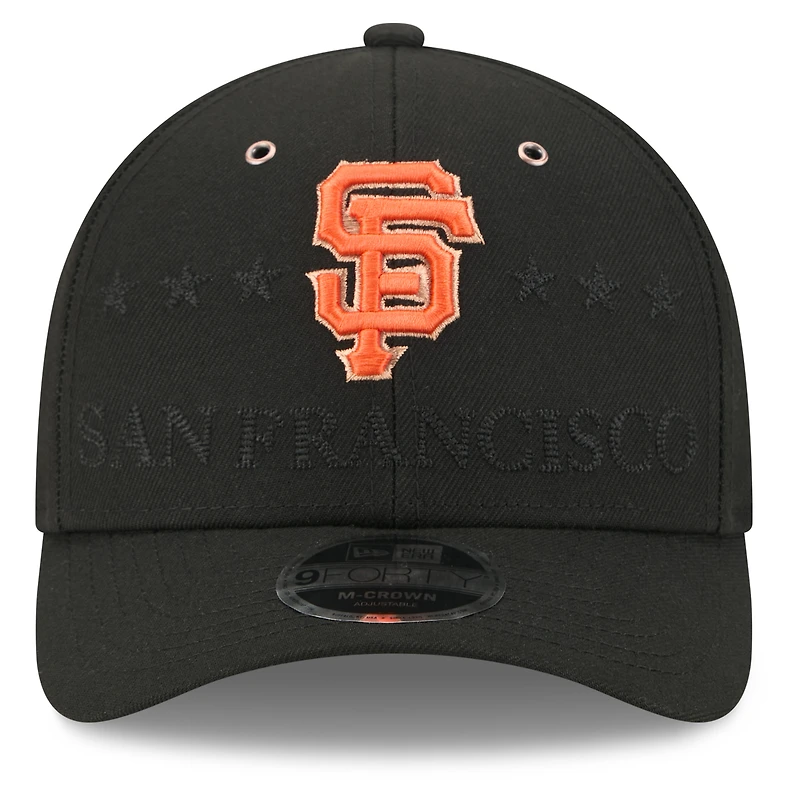 Men's New Era Black San Francisco Giants 2026 MLB All-Star Game 9FORTY Adjustable Hat