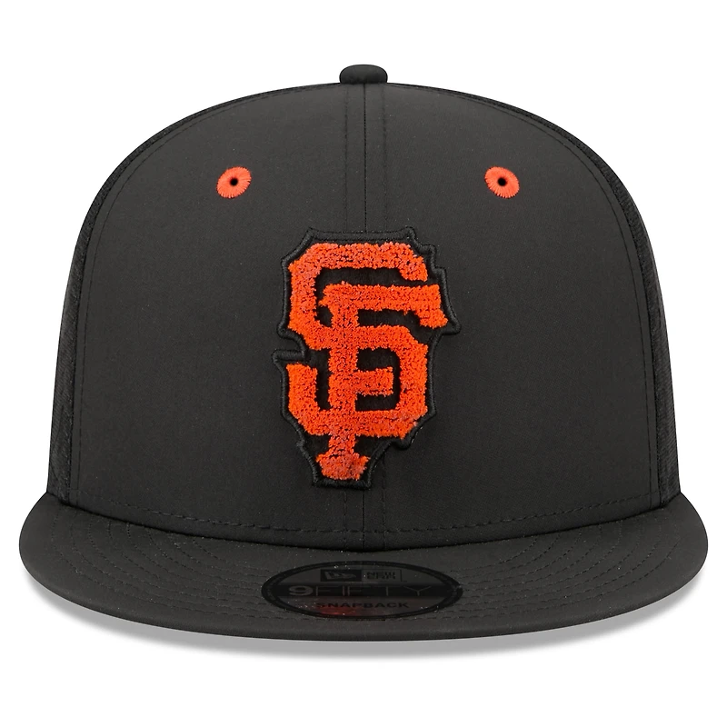 Casquette snapback New Era noire pour homme, modèle 9FIFTY, édition spéciale match des étoiles de la MLB 2026 des Giants de San Francisco.