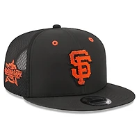 Casquette snapback New Era noire pour homme, modèle 9FIFTY, édition spéciale match des étoiles de la MLB 2026 des Giants de San Francisco.