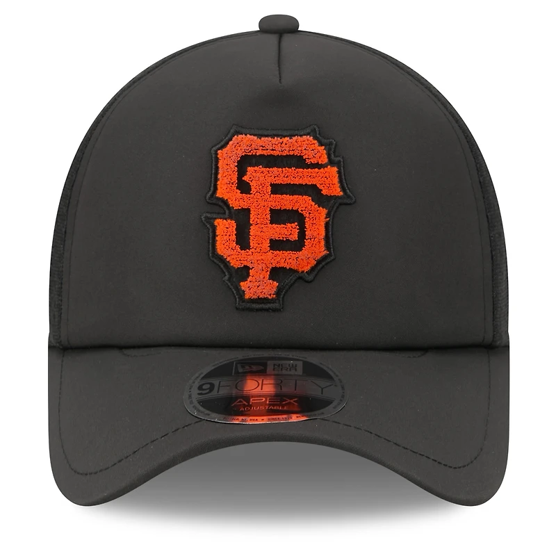 Men's New Era Black San Francisco Giants 2026 MLB All-Star Game Workout 9FORTY Apex Adjustable Hat