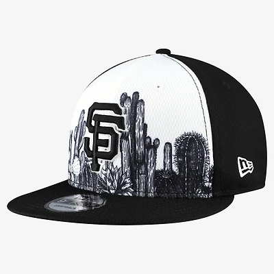 Casquette snapback New Era noire pour homme, San Francisco Giants, pack d'entraînement de printemps 2026, Grow 9FIFTY