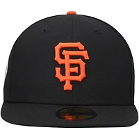 New Black Era San Francisco Giants 11 Memorial Side Patch 59FIFTY Chapeau masculin