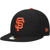 New Black Era San Francisco Giants 11 Memorial Side Patch 59FIFTY Chapeau masculin