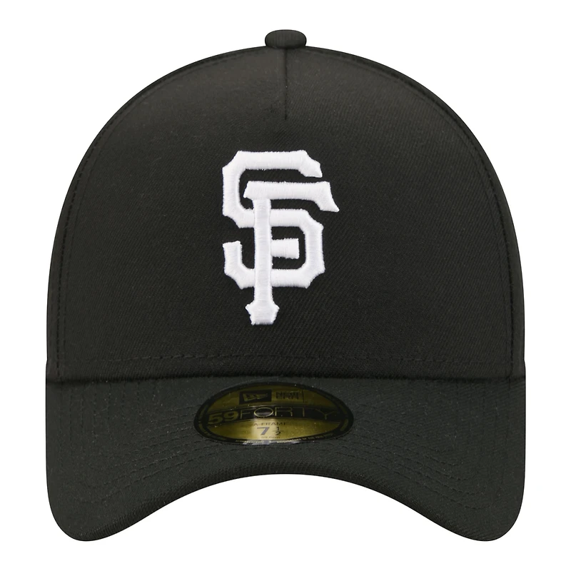 Casquette ajustée New Era noire San Francisco Giants 59FORTY pour homme