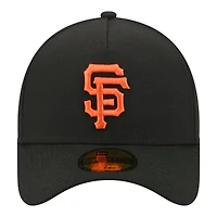 Men's New Era  Black San Francisco Giants A-Frame 59FORTY Fitted Hat