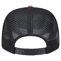 Men's New Era Black San Francisco Giants Adventure Drinks Pattern 9SEVENTY Stretch-Snap Hat