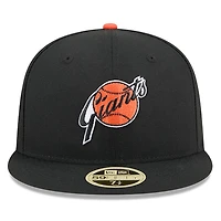 Men's New Era Black San Francisco Giants Baseball Hall of Fame 59FIFTY Fitted Hat
