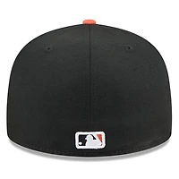 Men's New Era Black San Francisco Giants Baseball Hall of Fame 59FIFTY Fitted Hat