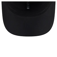Casquette extensible à bouton-pression New Era noire pour homme avec écusson circulaire 9SEVENTY des Giants de San Francisco