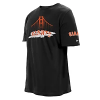 T-shirt New Era noir San Francisco Giants City Connect grandes tailles pour homme