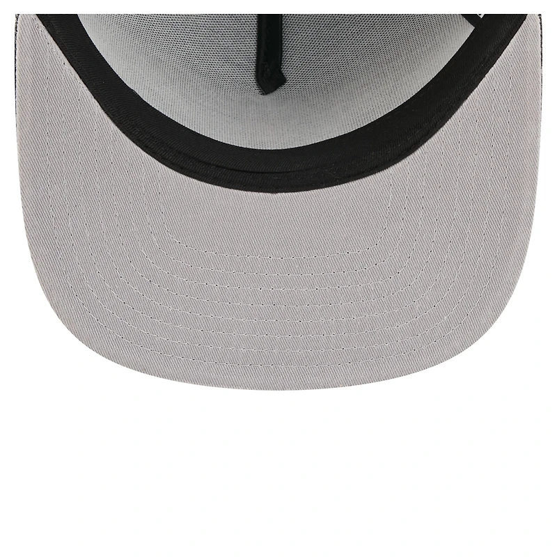 Men's New Era Black San Francisco Giants City Slogan A-Frame 9FIFTY Snapback Hat