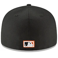 Casquette ajustée 59FIFTY en laine noire de la collection Cooperstown des Giants San Francisco New Era pour homme