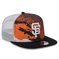Casquette Snapback 9FIFTY New Era pour hommes, noire, San Francisco Giants Court Sport