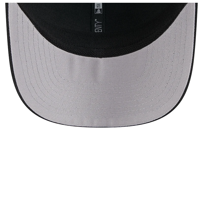 Men's New Era Black San Francisco Giants Flag 9SEVENTY Stretch-Snap Hat