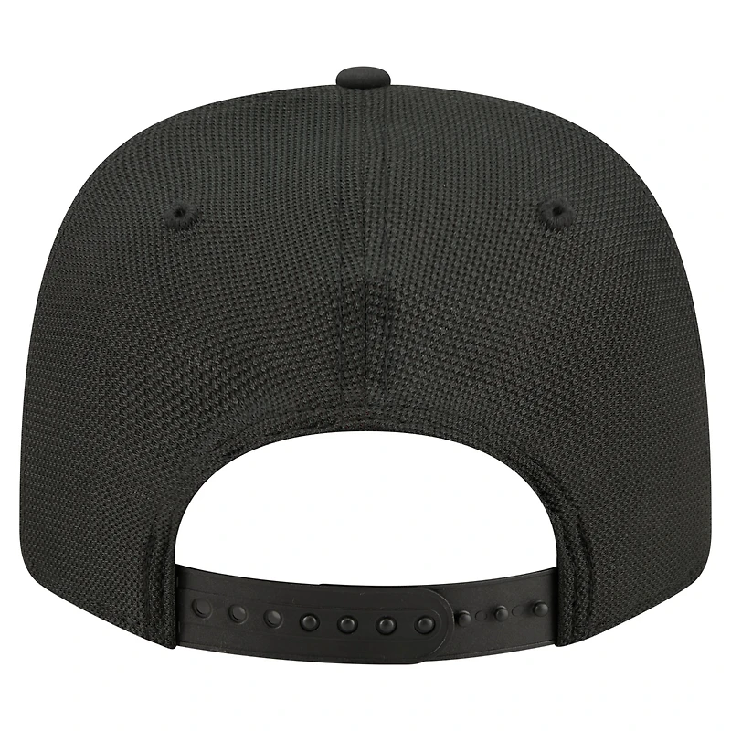 Men's New Era Black San Francisco Giants Floral Patch 9SEVENTY Adjustable Hat