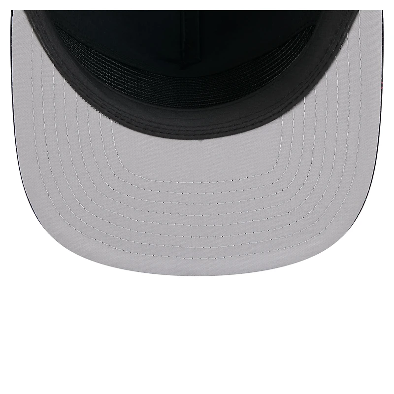 Casquette ajustable Gummy Golfer Trucker noire New Era pour homme des San Francisco Giants