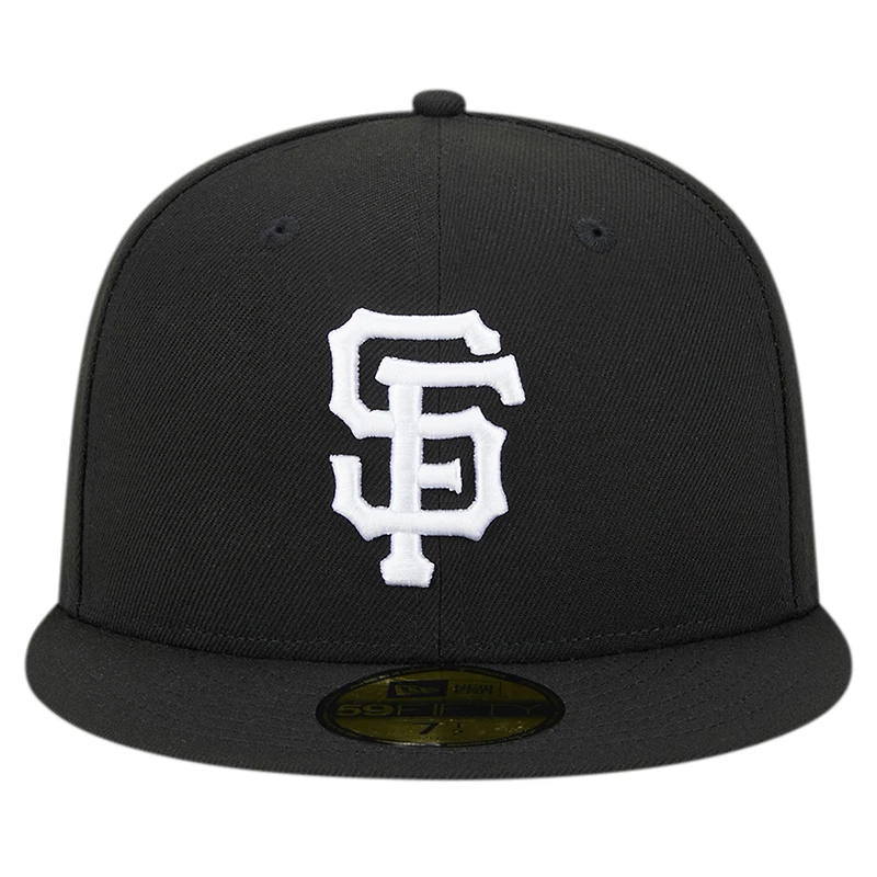 Men's New Era Black San Francisco Giants Logo 59FIFTY Fitted Hat