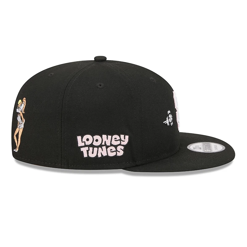 Men's New Era Black San Francisco Giants Looney Tunes Lola Bunny 9FIFTY Snapback Hat