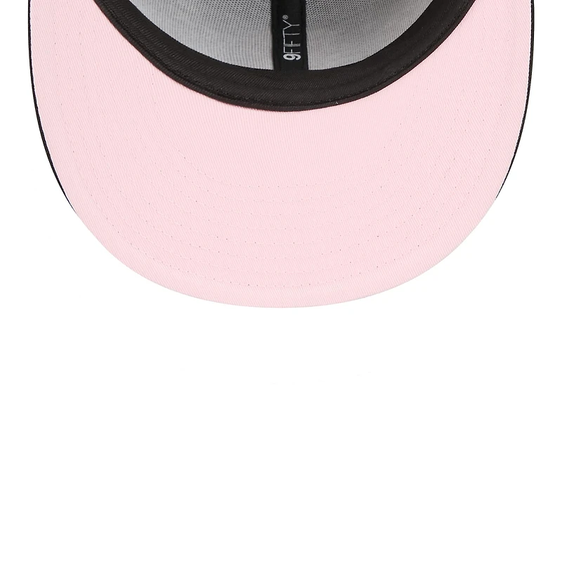 Casquette snapback New Era noire pour homme, San Francisco Giants, Looney Tunes Lola Bunny, modèle 9FIFTY