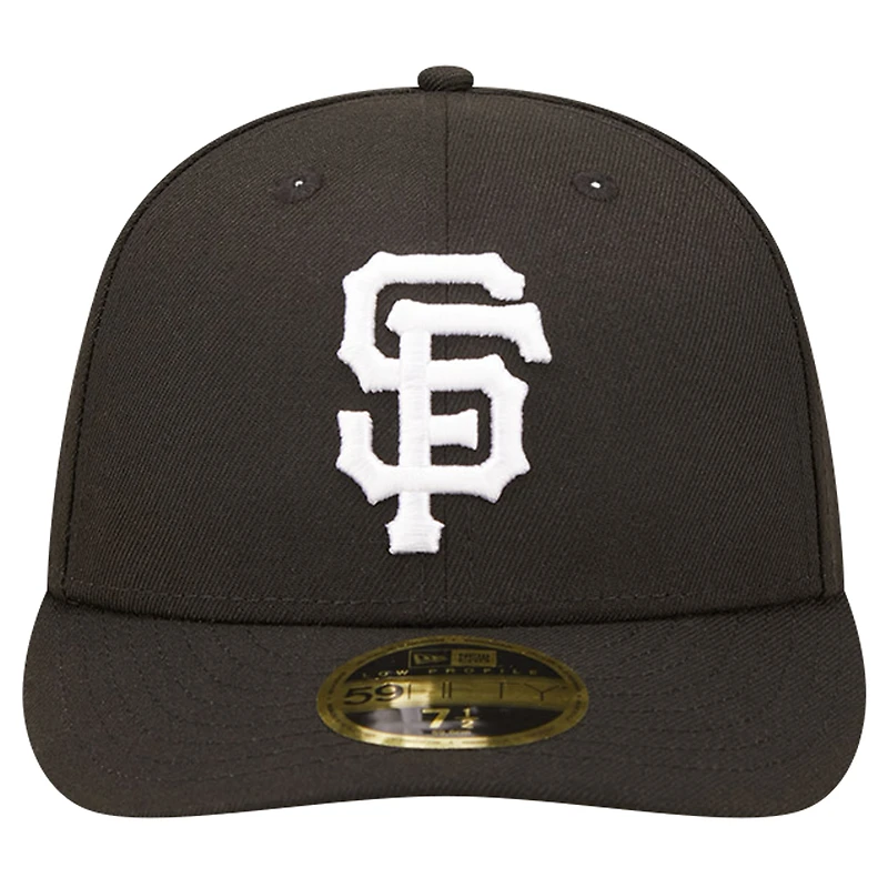 Men's New Era Black San Francisco Giants Low Profile 59FIFTY Fitted Hat