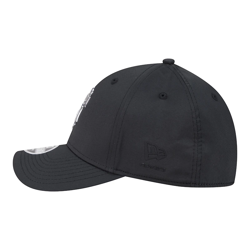 Casquette New Era noire San Francisco Giants métallisée 39THIRTY M-Crown Flex pour homme
