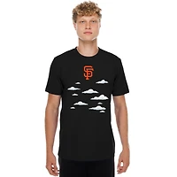 T-shirt homme New Era noir San Francisco Giants MLB x Simpsons 2026 Collab Clouds