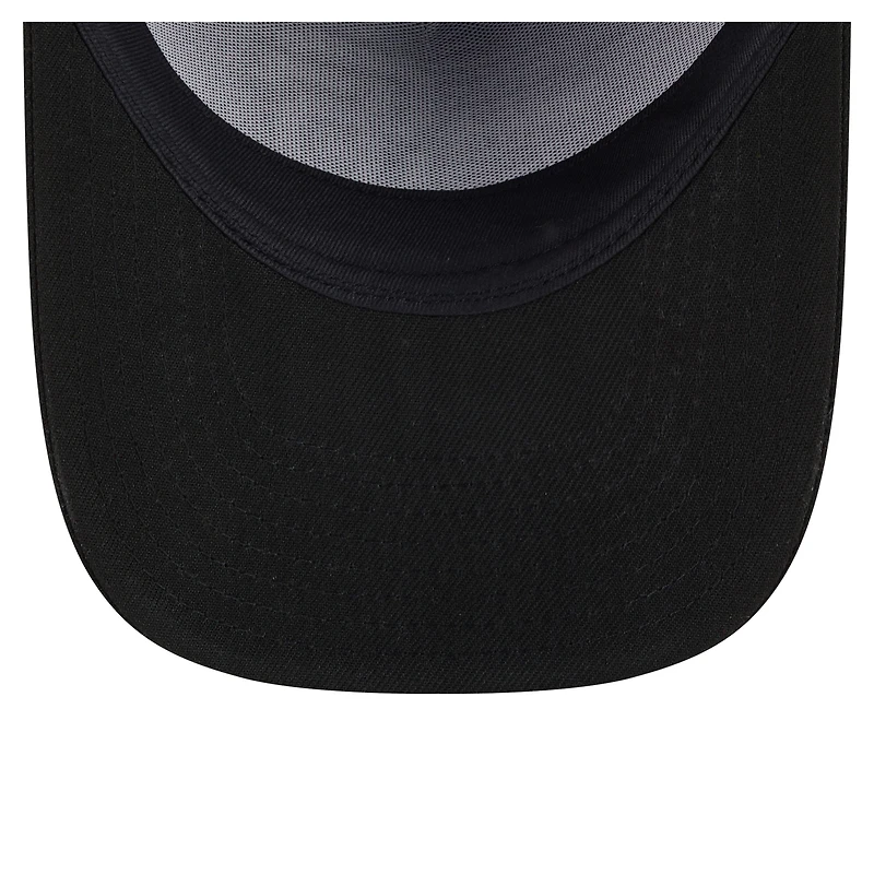 Men's New Era Black San Francisco Giants Motion A-Frame 9FIFTY Snapback Hat