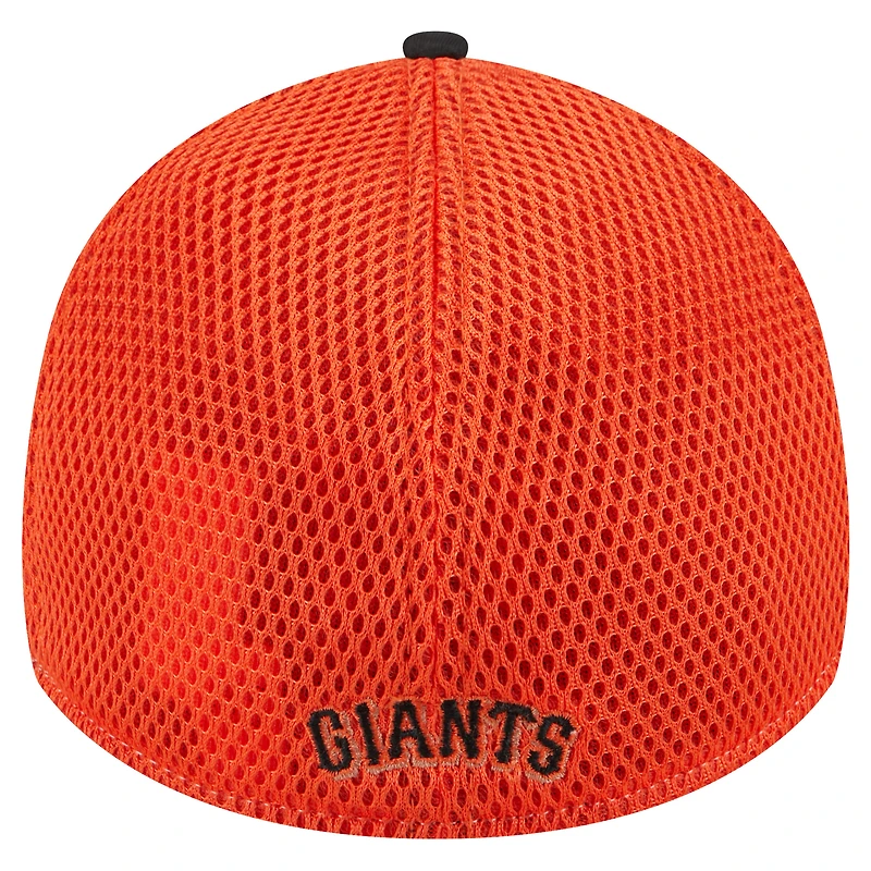 Men's New Era Black San Francisco Giants Neo 39THIRTY Flex Hat