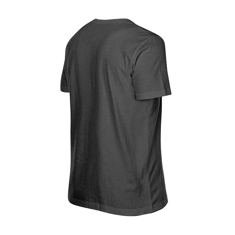 Men's New Era Black San Francisco Giants Oversized Throwback Distressed T-Shirt