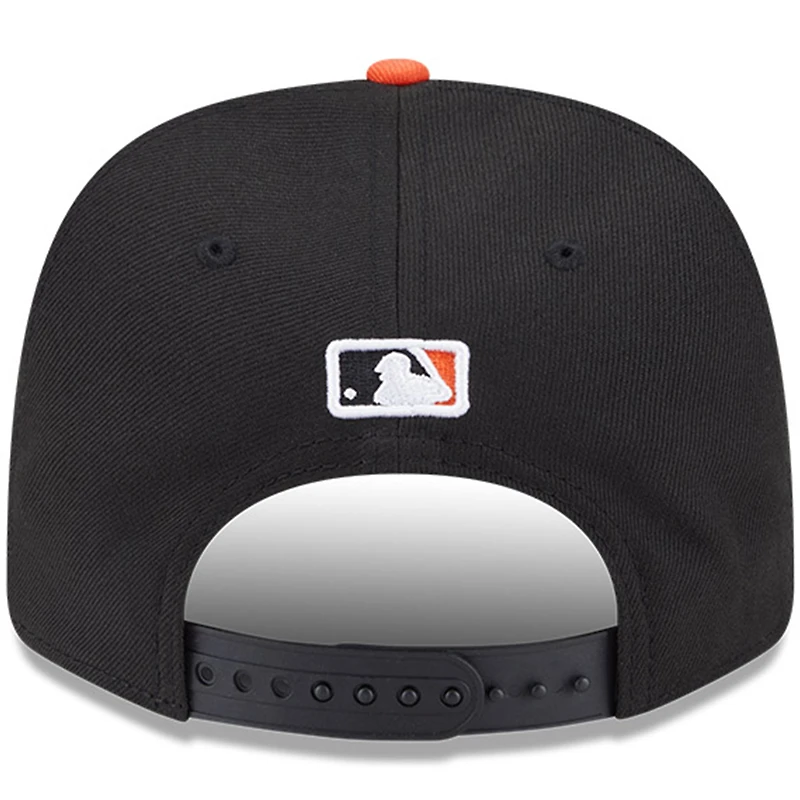 Casquette ajustable New Era noire San Francisco Giants Player Replica 9SEVENTY pour homme