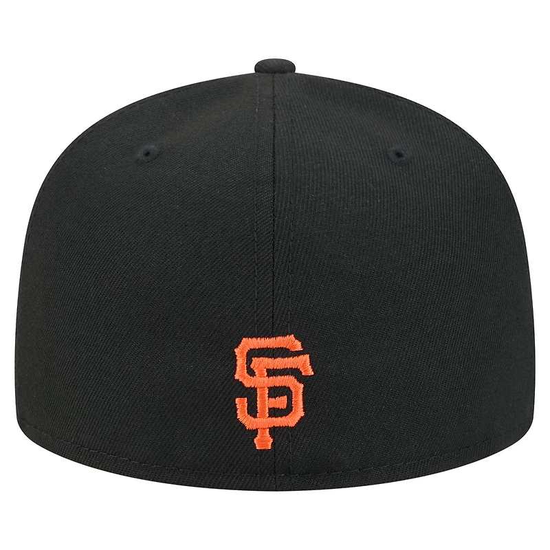 Men's New Era Black San Francisco Giants Ransom 59FIFTY Fitted Hat