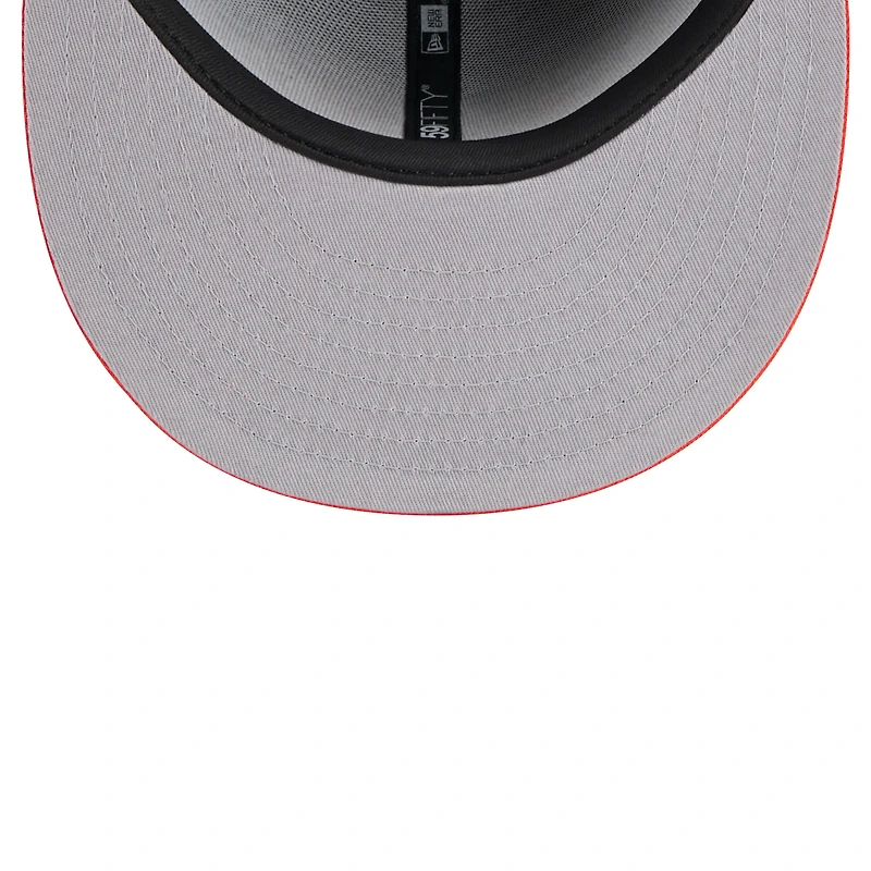 Men's New Era Black San Francisco Giants Shadow Stitch 59FIFTY Fitted Hat