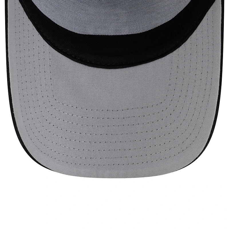 Casquette trucker ajustable New Era noire San Francisco Giants 9FORTY à logo latéral, modèle A-Frame